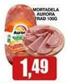 Supermercados Paraná Mortadela aurora trad oferta