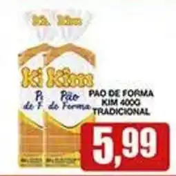 Supermercados Paraná Pão de forma kim tradicional oferta