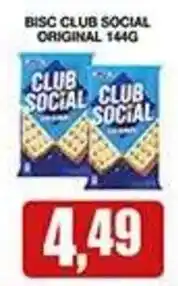 Supermercados Paraná Bisc club social original oferta