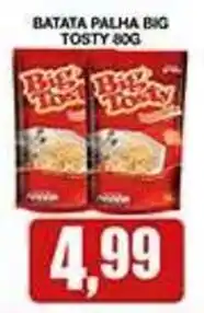 Supermercados Paraná batata palha big tosty 80g oferta