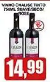 Supermercados Paraná vinho chalise tinto oferta