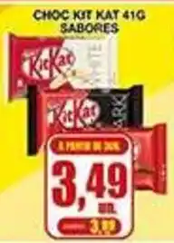 Supermercados Paraná choc kit kat 41g sabores oferta