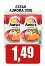Supermercados Paraná steak aurora 100g oferta
