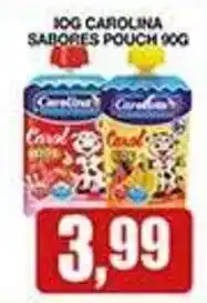 Supermercados Paraná 100g carolina sabores pouch 900g oferta