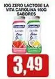Supermercados Paraná Iog zero lactose la vita carolina 150g sabores oferta