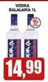 Supermercados Paraná Vodka balalaika 1l oferta