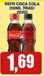 Supermercados Paraná Refr coca cola zero oferta