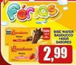 Supermercados Paraná Bisc wafer bauducco 140gr sabores oferta