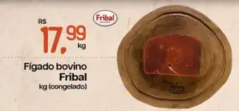 Cometa Supermercados Fígado bovino Fribal oferta