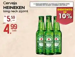 Cometa Supermercados Cerveja heineken long neck oferta