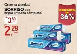 Cometa Supermercados Creme dental SORRISO oferta