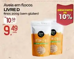 Cometa Supermercados Aveia em flocos livred finos oferta
