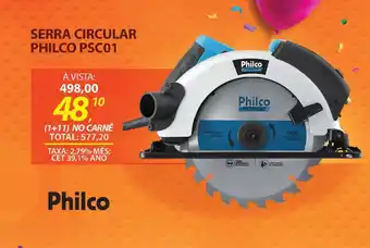 Lojas Cem Serra circular philco psc01 oferta
