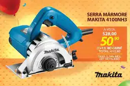 Lojas Cem Serra mármore makita 4100nh3 oferta