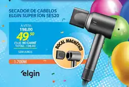 Lojas Cem Secador de cabelos elgin super íon ses20 oferta