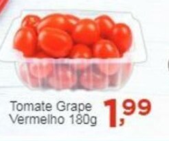 Rossi Supermercado Tomate Grape Vermelho 180g oferta