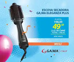 Lojas Cem Escova secadora ga.ma eleganza plus oferta