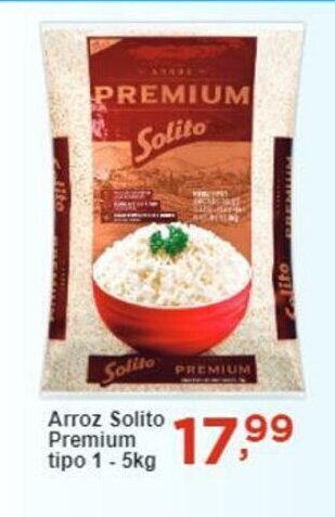 Arroz Solito Premium T1 5kg
