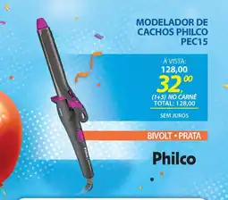 Lojas Cem Modelador de cachos philco pec15 oferta
