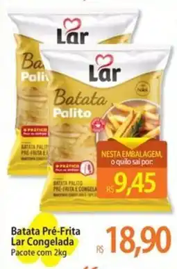 Atacadão Batata pré-frita lar congelada oferta