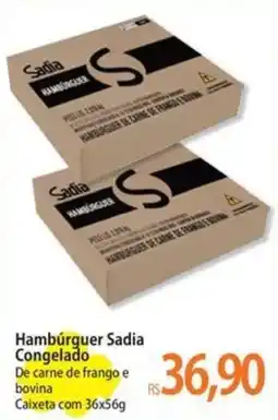 Atacadão Hambúrguer sadia congelado oferta