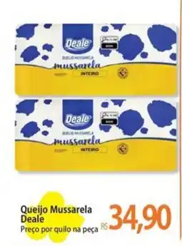 Atacadão Queijo Mussarela Deale oferta