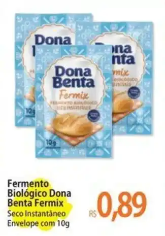 Atacadão Fermento biológico dona benta fermix oferta