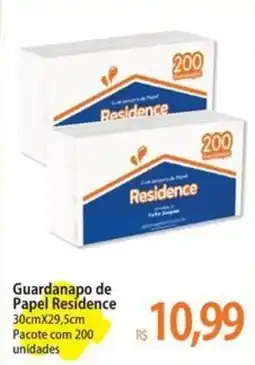 Atacadão Guardanapo de Papel Residence oferta