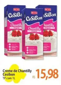 Atacadão Creme de Chantilly Cesibon oferta