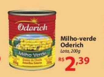 Nacional Milho-verde Oderich 200g oferta