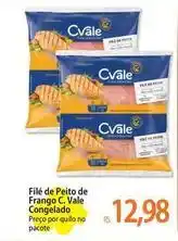 Atacadão C-vale - filé de peito de frango congelado oferta