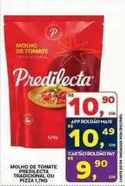 Roldão Predilecta - molho de tomate oferta