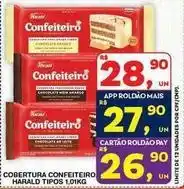 Roldão Harald - cobertura confeiteiro tipos oferta