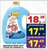 Roldão Baby soft - amaciante toque de carinho oferta