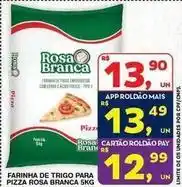 Roldão Rosa branca - farinha de trigo para pizza oferta