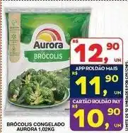 Roldão Aurora - brócolis congelado oferta