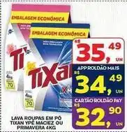 Roldão Tixan ypê - lava roupas em po maciez ou primavera oferta
