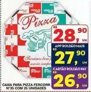 Roldão Max - caixa para pizza oferta