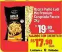 Max Atacadista Mix - batata palito ludi premium congelada pacote oferta