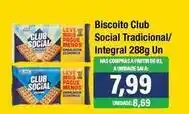 Spani Atacadista Club social - biscoito tradicional/ integral oferta