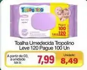 Spani Atacadista Leve - toalha umedecida tropolino oferta