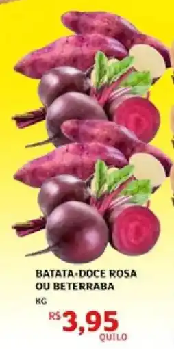Assaí Atacadista batata-doce rosa ou beterraba oferta