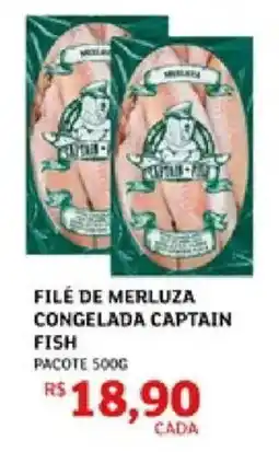 Assaí Atacadista Filé de merluza congelada captain fish oferta