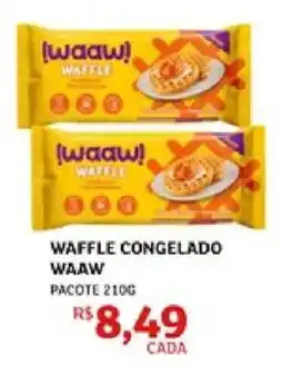 Assaí Atacadista Waffle congelado waaw oferta