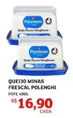 Assaí Atacadista Queijo minas frescal polenghi oferta