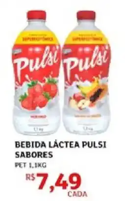Assaí Atacadista Bebida láctea pulsi sabores oferta
