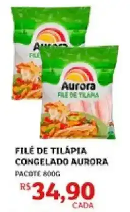 Assaí Atacadista Filé de tilápia congelado aurora oferta