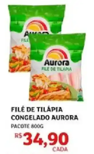 Assaí Atacadista Filé de tilápia congelado aurora oferta