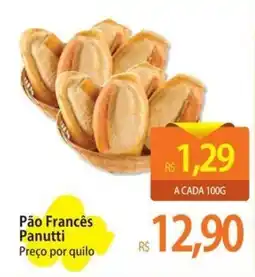 Atacadão Pão Francês Panutti oferta