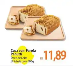 Atacadão Cuca com Farofa Panutti oferta